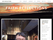 Tablet Screenshot of faithreflections.org